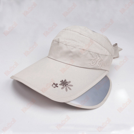 ladies visor hats with big brim